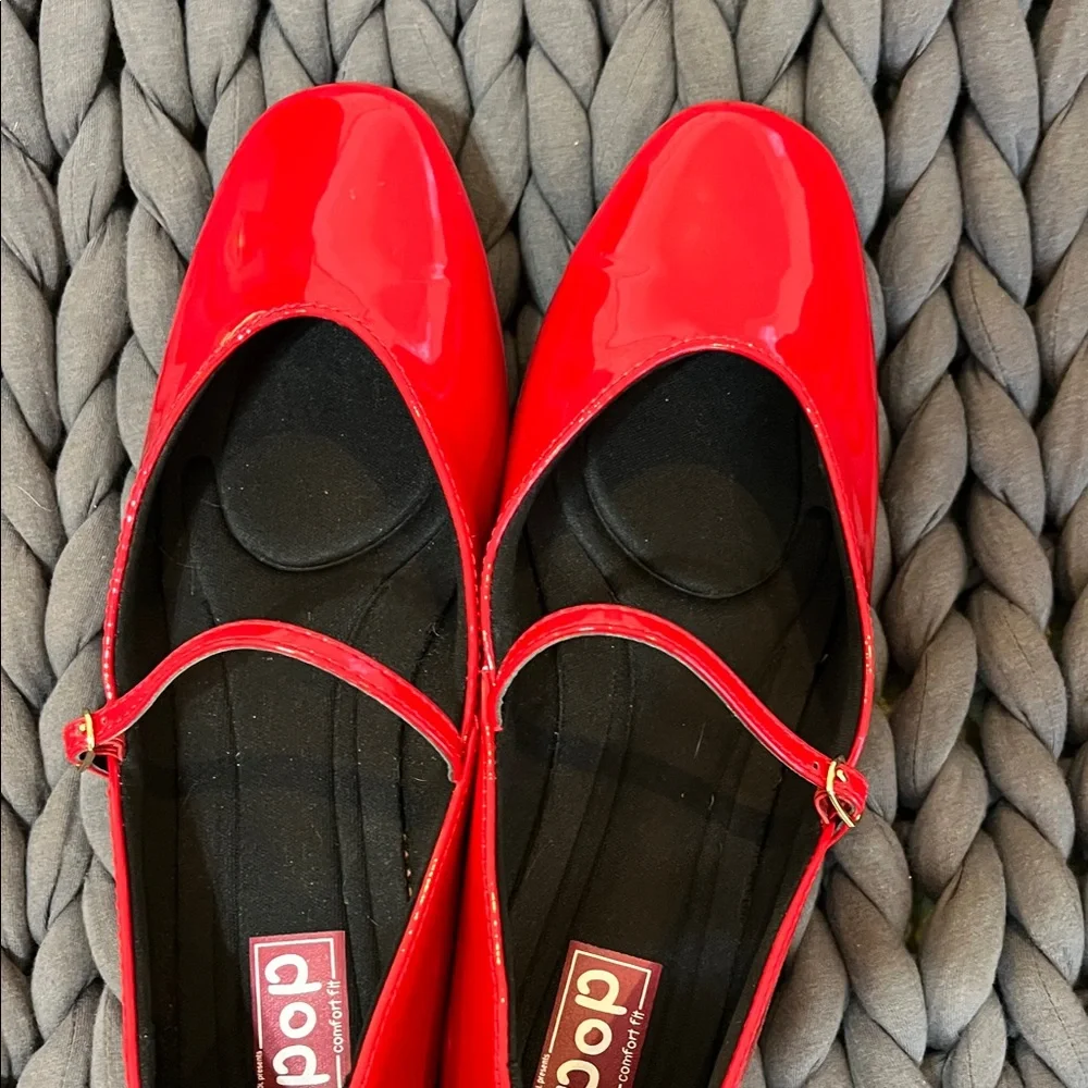 Pop Shiny Red Kids Dress Shoes